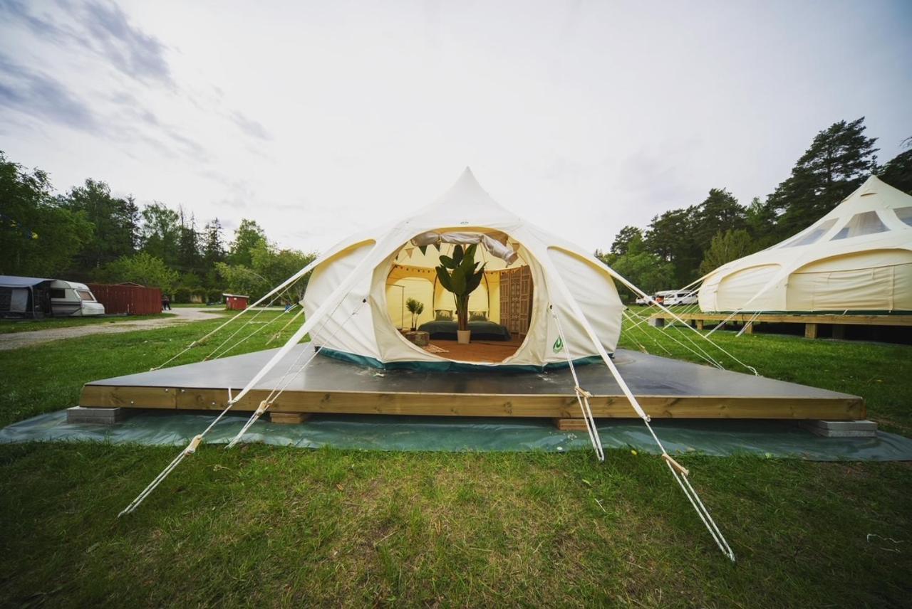 Roesjoebaden Camping & Stugby Sollentuna Exterior foto