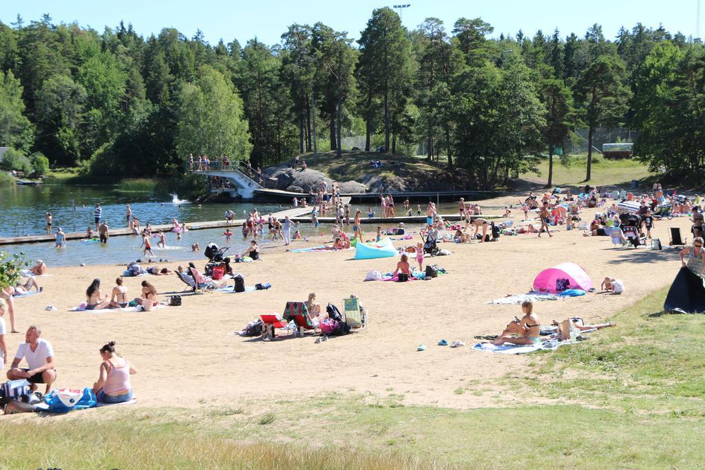 Roesjoebaden Camping & Stugby Sollentuna Exterior foto