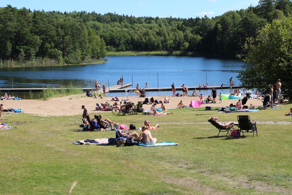 Roesjoebaden Camping & Stugby Sollentuna Exterior foto