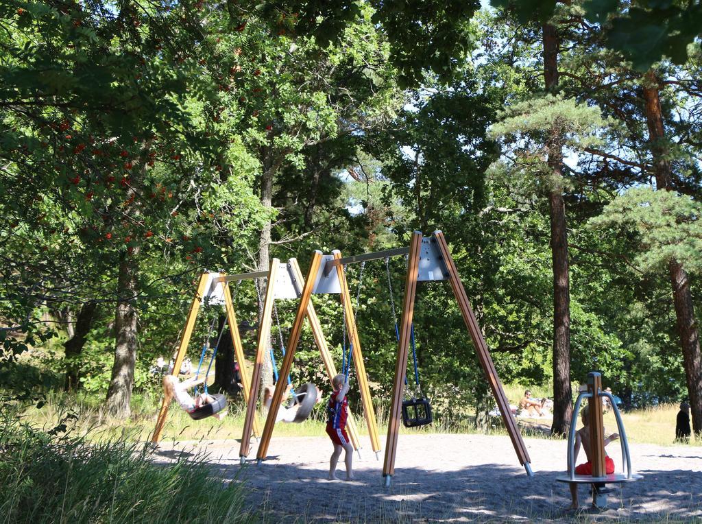 Roesjoebaden Camping & Stugby Sollentuna Exterior foto