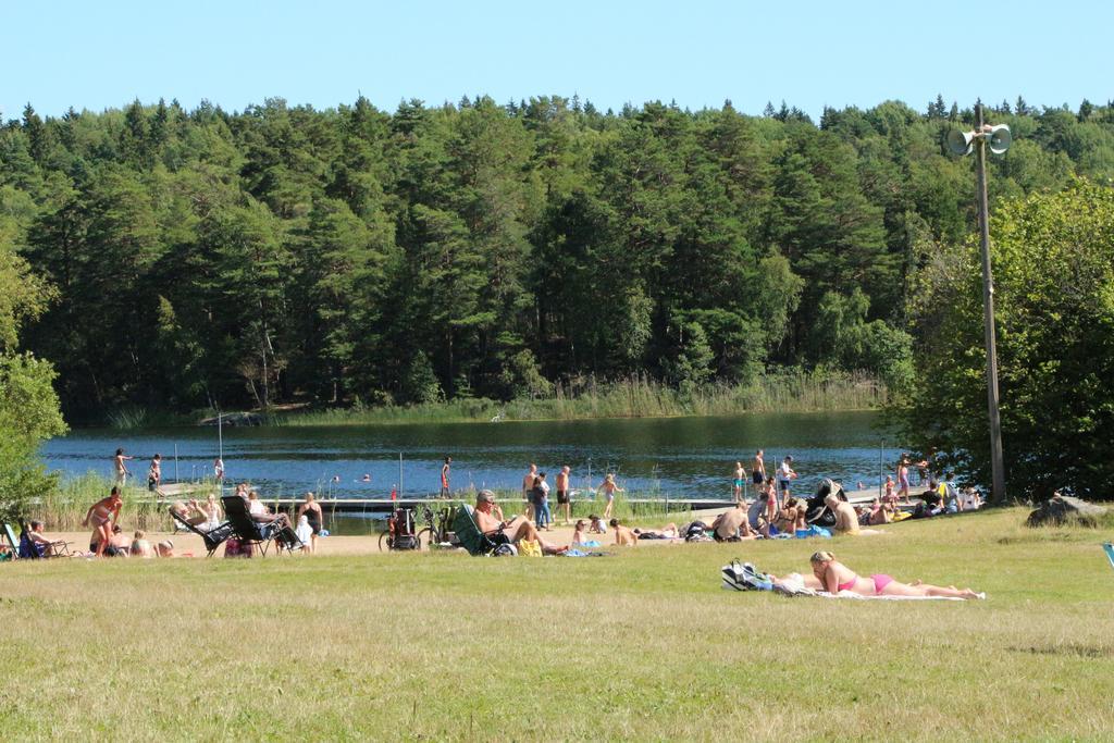 Roesjoebaden Camping & Stugby Sollentuna Exterior foto